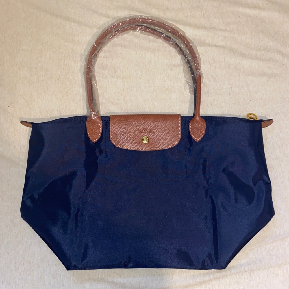 Longchamp | Le Pliage Tote Lrg Blue